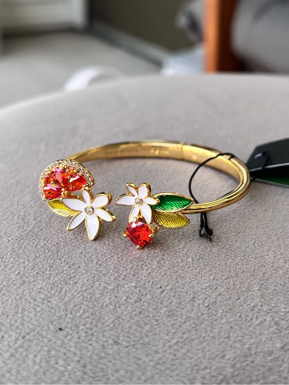 Kate Spade Sweet Citrus Hinge Cuff